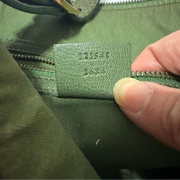 Gucci grass green blondie bag - Picture 13 of 14